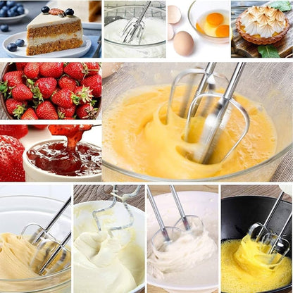 Mixer de Mână cu 7 Viteze, Funcție Turbo + Accesorii pentru Frământare
