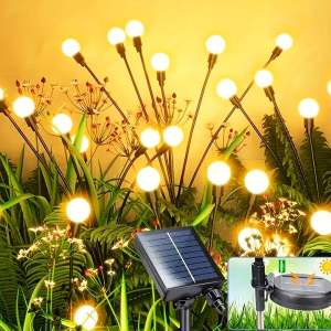 Lampa LED decorativă tip licurici De Gradina 8 Bulbi | 1+1 GRATIS