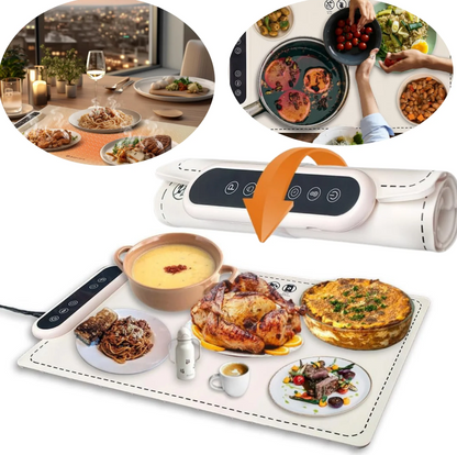 Plita Multifunctională electrica din silicon Premium Antiaderent (incalzire/dezghetare alimente)