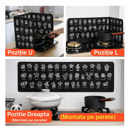 Protectie anti-stropi din metal de inalta calitate (+ GRATIS 4 folii din teflon)