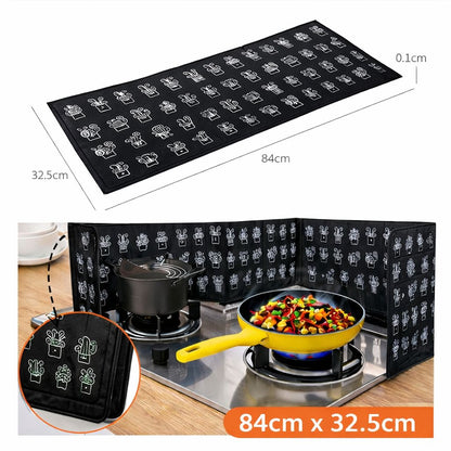 Protectie anti-stropi din metal de inalta calitate (+ GRATIS 4 folii din teflon)