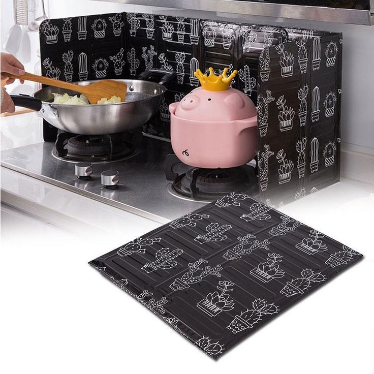 Protectie anti-stropi din metal de inalta calitate (+ GRATIS 4 folii din teflon)