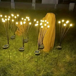 Lampa LED decorativă tip licurici De Gradina 8 Bulbi | 1+1 GRATIS
