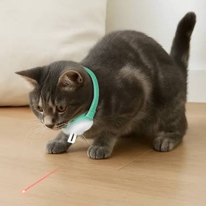 Zgardă cu Laser - JOACĂ ȘI MIȘCARE ZILNICĂ + 🎁 GRATIS PDF – Prevenirea Obezității la Pisici