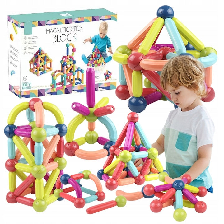 Joc Blocuri Magnetice - SUPERBLOCK (36 - PIESE)