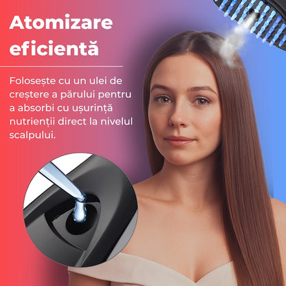 Perie Electrica 4-in-1 pentru stimularea cresterii părului